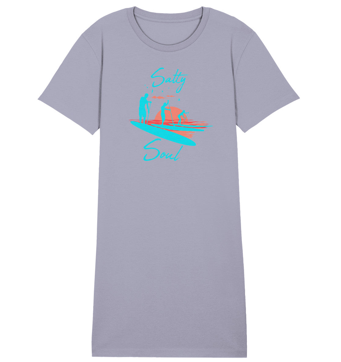 SUP-Salty Soul Crew - Ladies Organic Shirt Dress