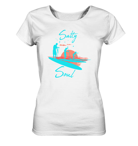 SUP-Salty Soul Crew- Ladies Organic Shirt