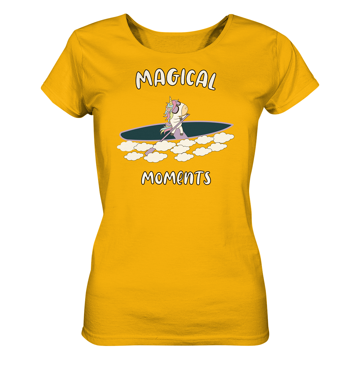 SUP Einhorn-Magical Moments - Ladies Organic Shirt