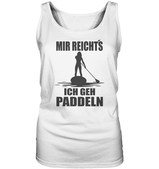 MIR REICHT`S-ICH GEH PADDELN GIRL - Ladies Tank-Top