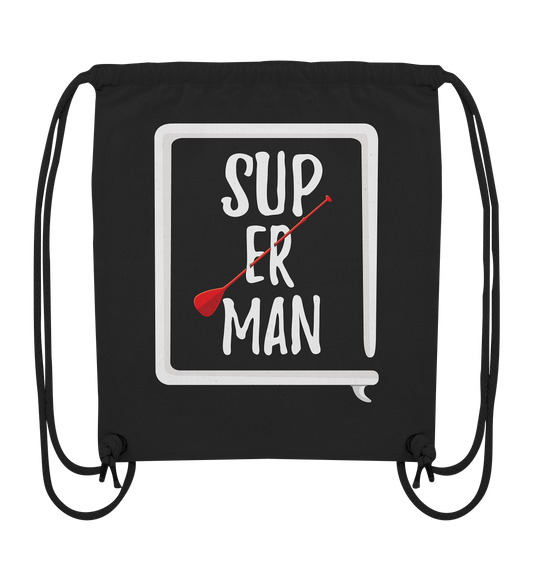 SUP ER MAN 2.0  - Organic Gym-Bag