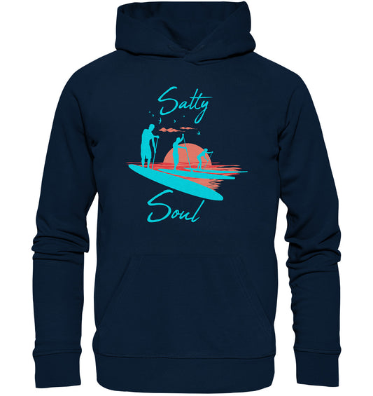 SUP-Salty Soul Crew - Organic Hoodie