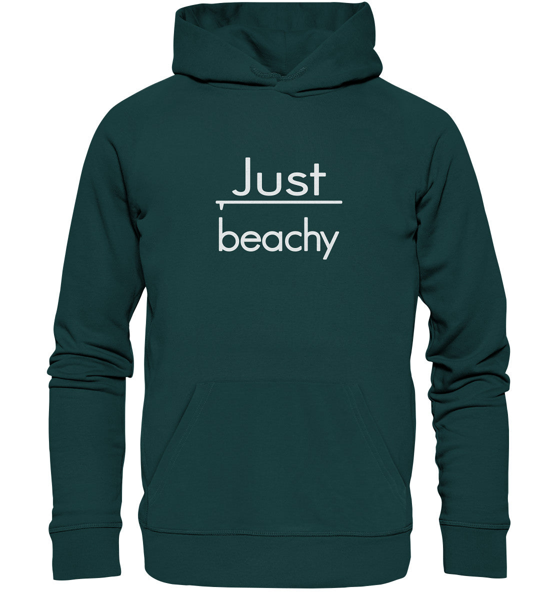 Boardtime-Just beachy - Organic Hoodie