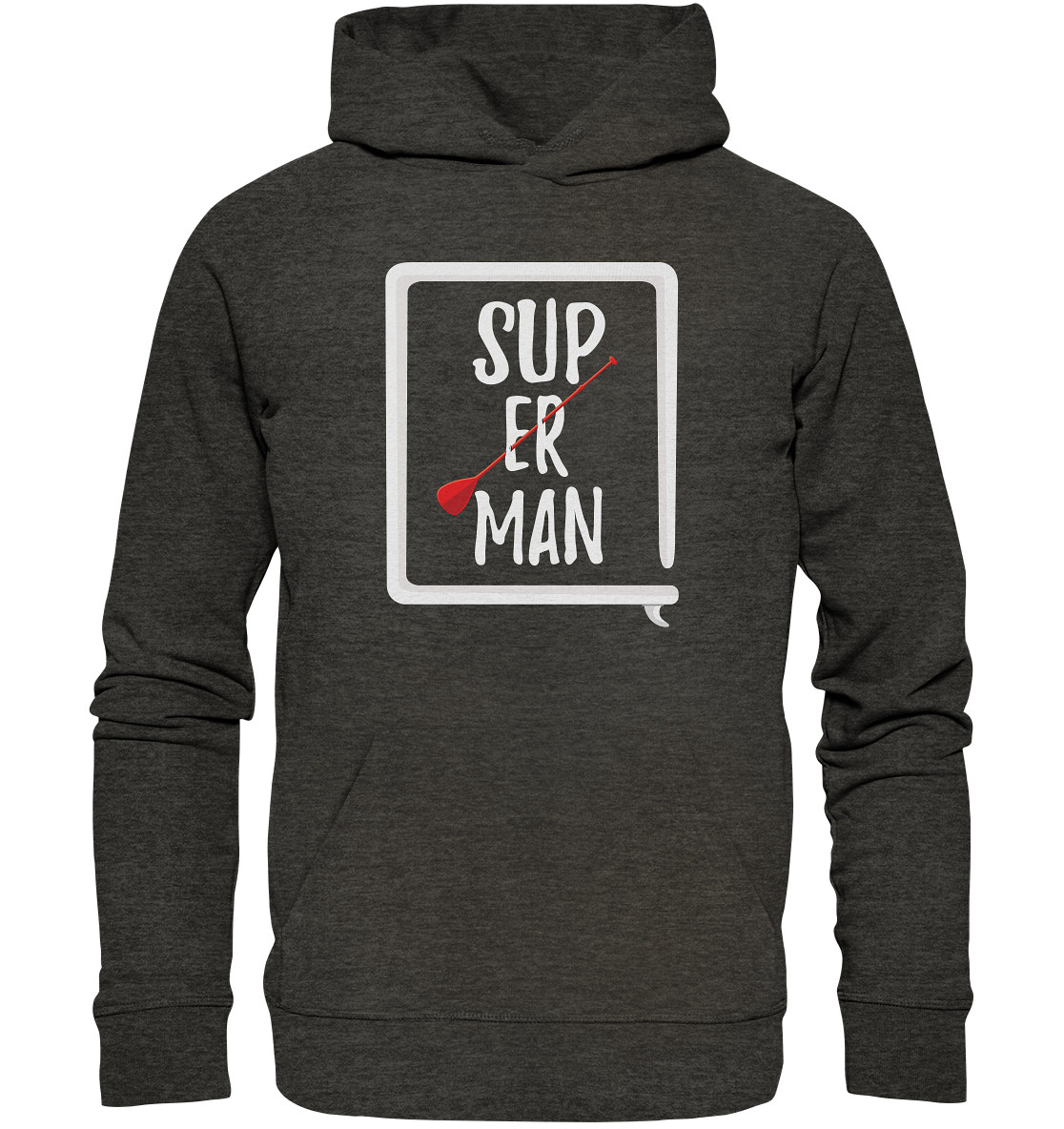SUP ER MAN 2.0  - Organic Hoodie