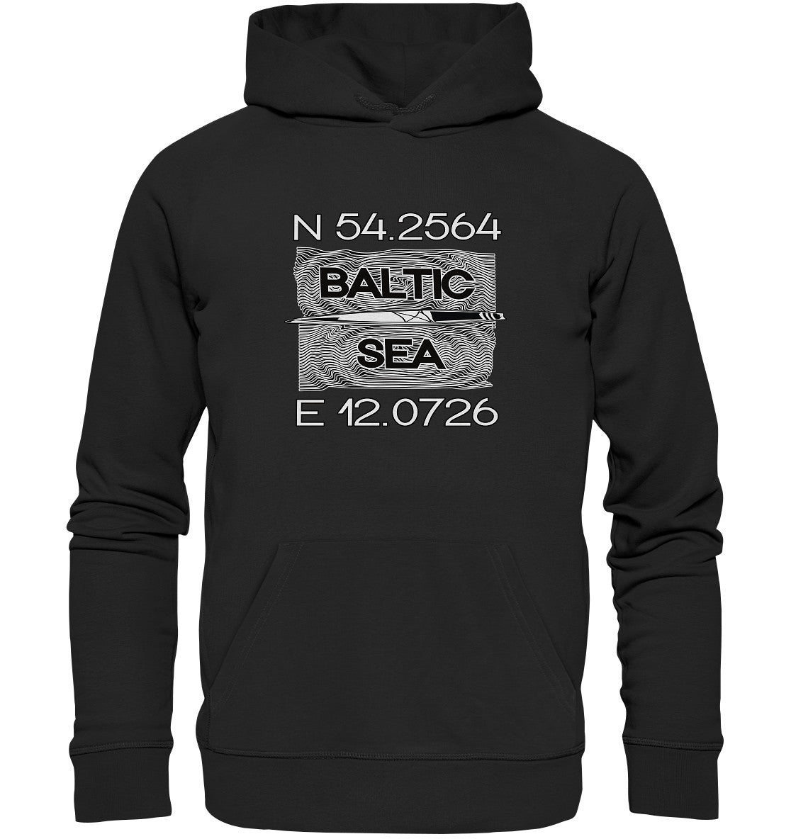 SUP-Baltic Sea - Organic Hoodie
