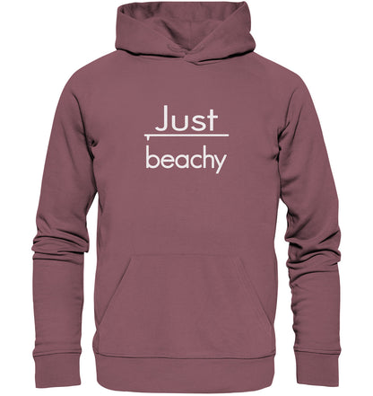 Boardtime-Just beachy - Organic Hoodie