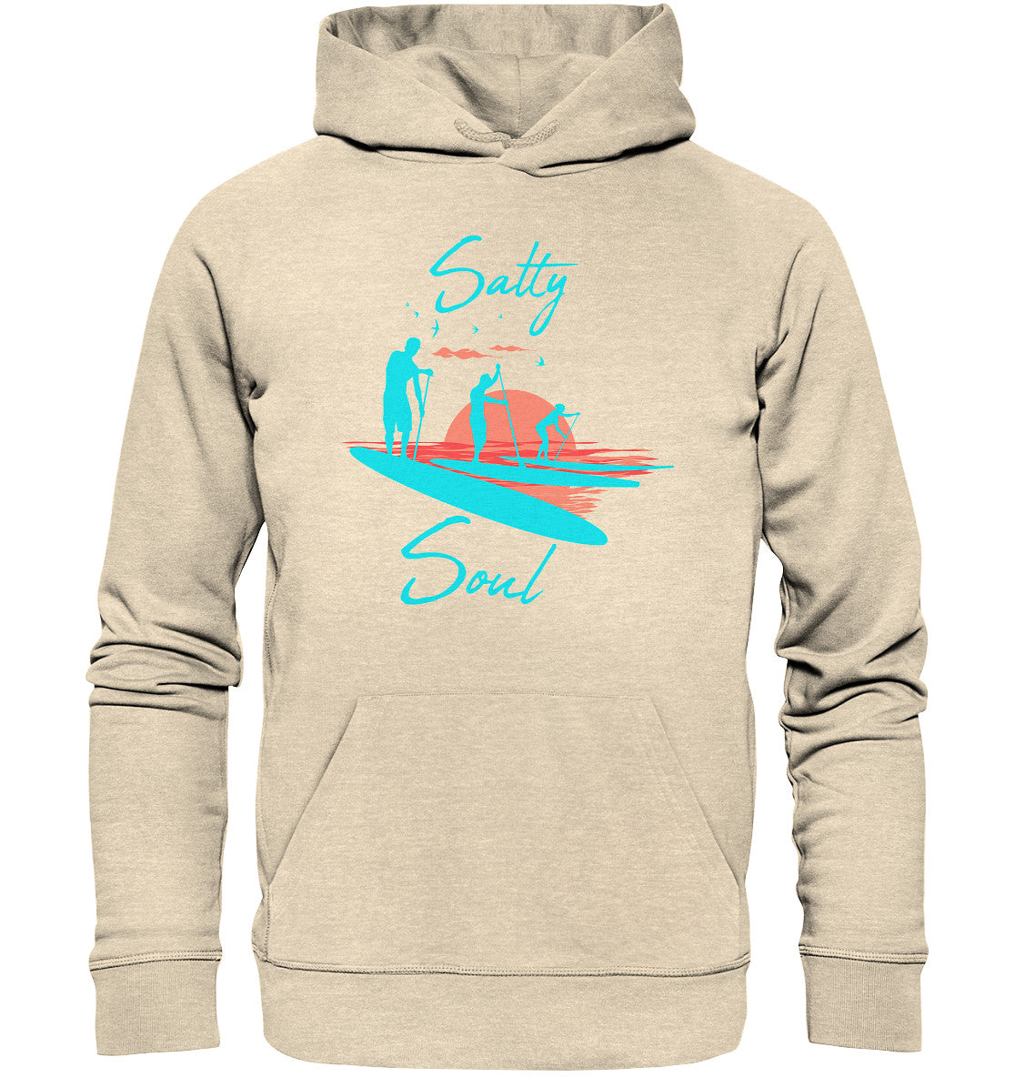 SUP-Salty Soul Crew - Organic Hoodie