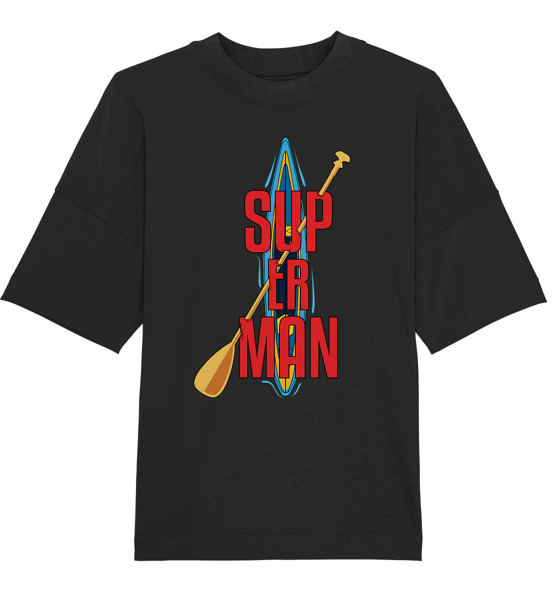 SUP ER MAN - Organic Oversize Shirt