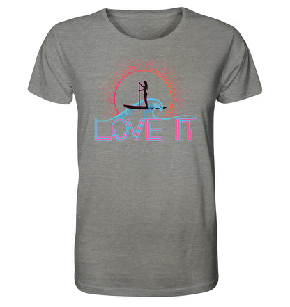 SUP- Love It - Organic Shirt (meliert)