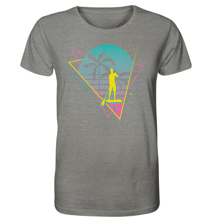 SUP-Neon Rider - Organic Shirt (meliert)