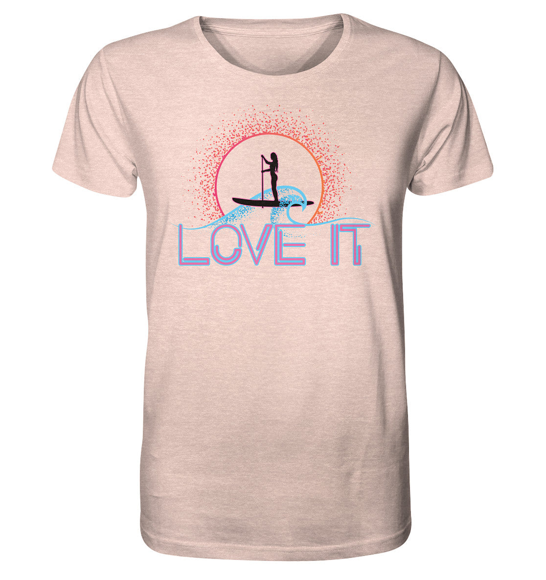 SUP- Love It - Organic Shirt (meliert)