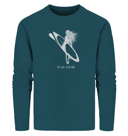 MY WAY TO BE FREE  - Organic Sweatshirt