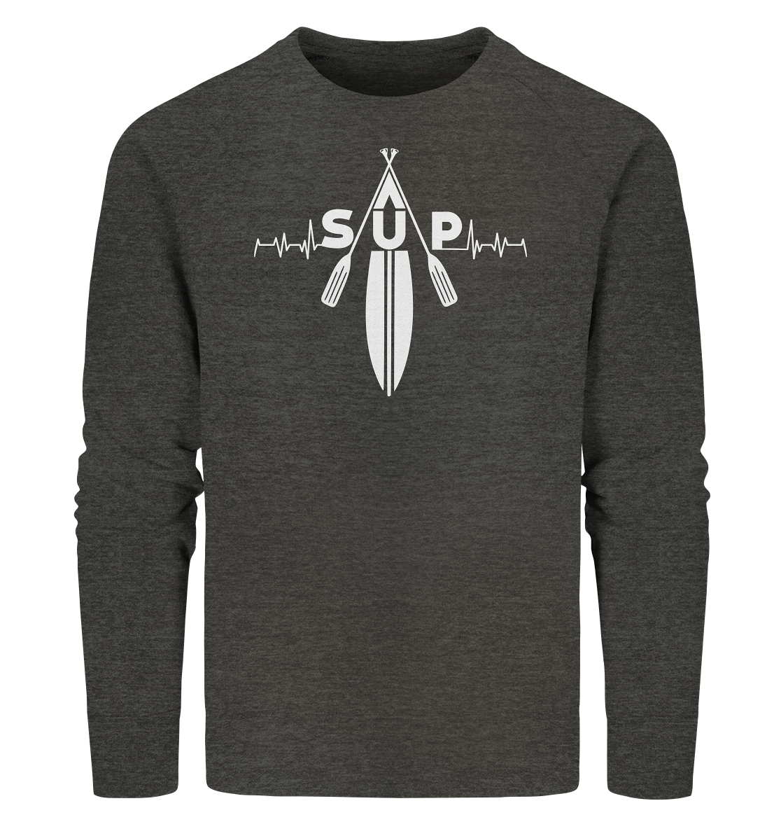 Sale:  SUP Herzschlag clean  - Organic Sweatshirt