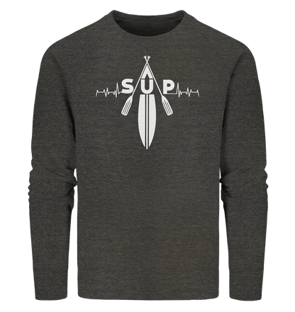 Sale:  SUP Herzschlag clean  - Organic Sweatshirt