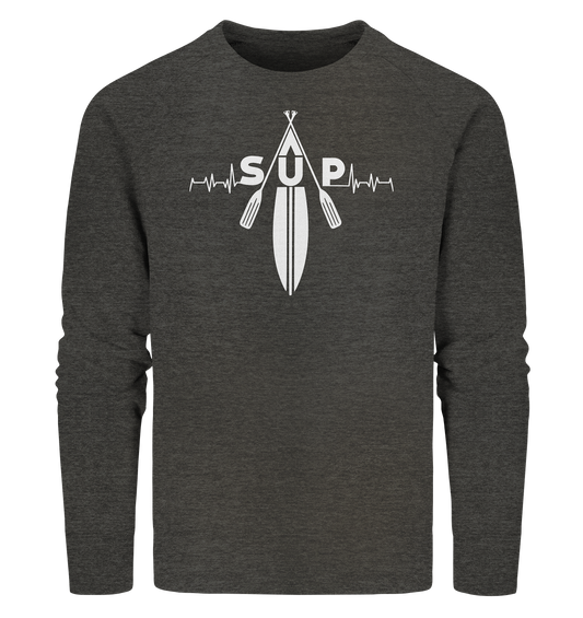 Sale:  SUP Herzschlag clean  - Organic Sweatshirt