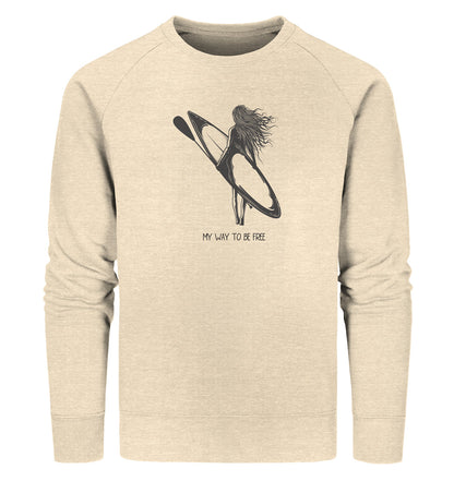 MY WAY TO BE FREE  - Organic Sweatshirt