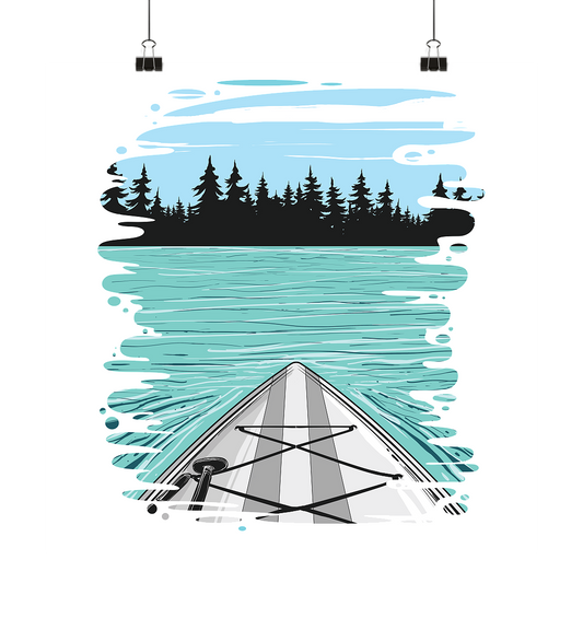 Nice SUP View - Poster 50x50