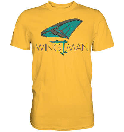 Wingfoiling-WINGMAN - Premium Shirt