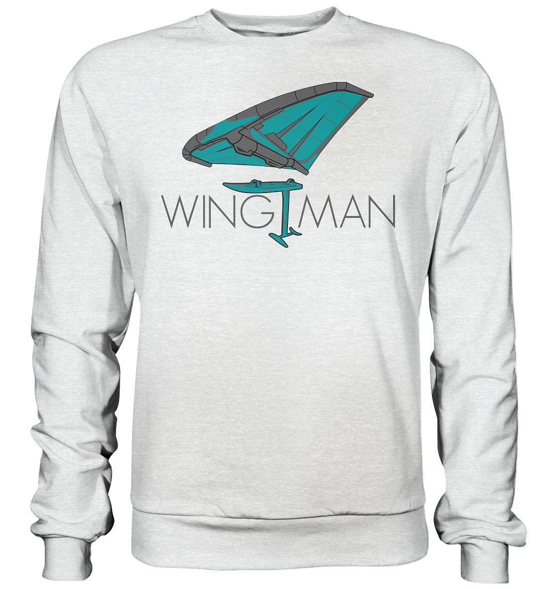 Wingfoiling-WINGMAN - Premium Sweatshirt