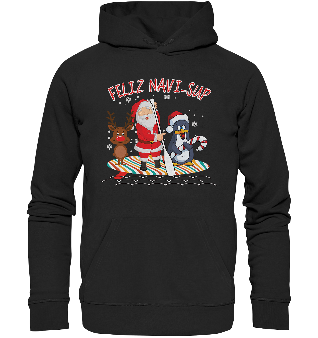 FELIZ NAVI-SUP - organic Unisex Hoodie