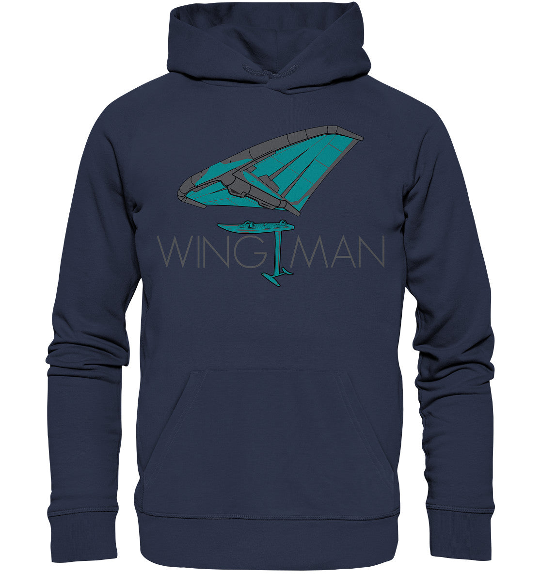 Wingfoiling-WINGMAN - Premium Unisex Hoodie