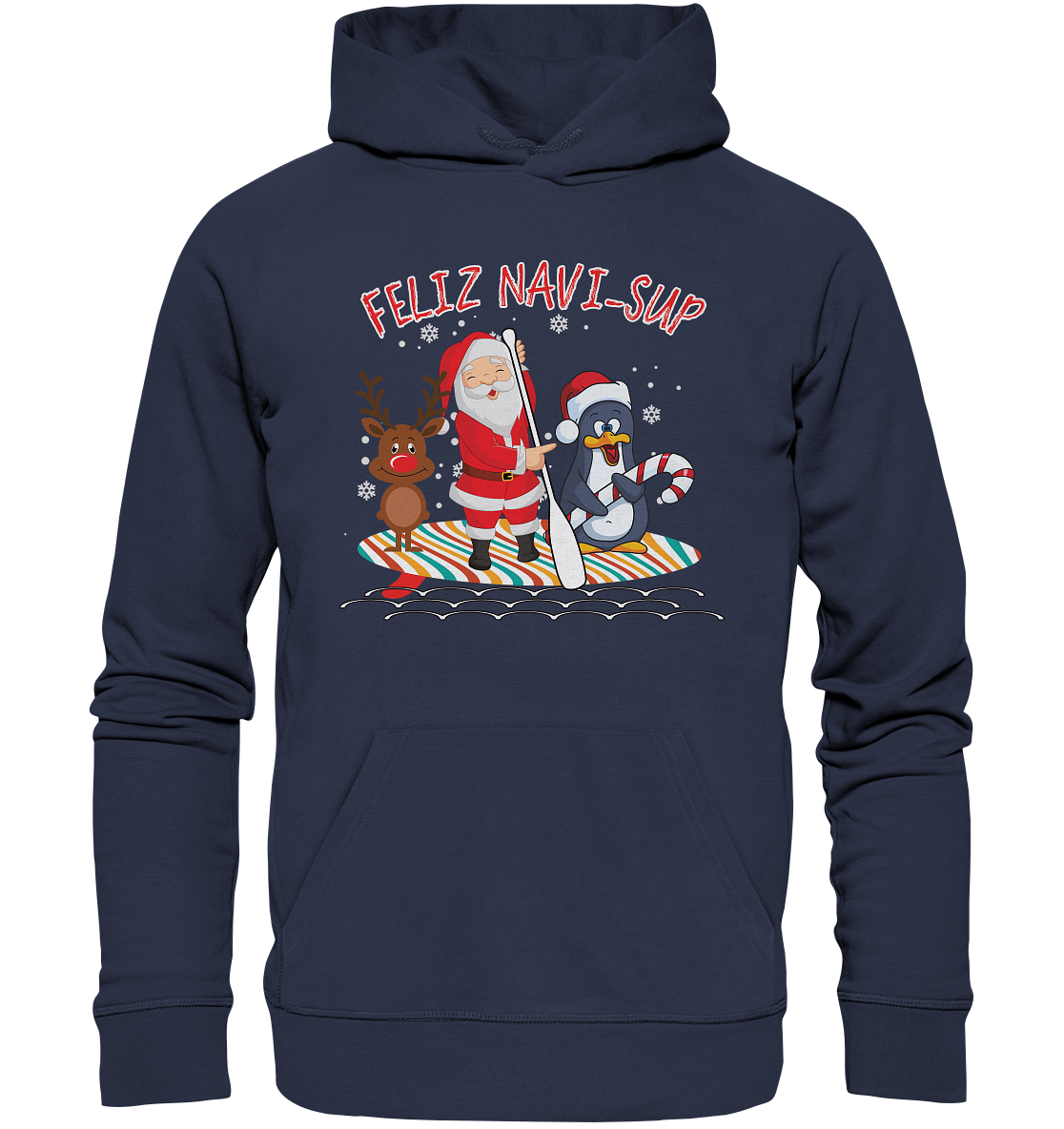 FELIZ NAVI-SUP - organic Unisex Hoodie