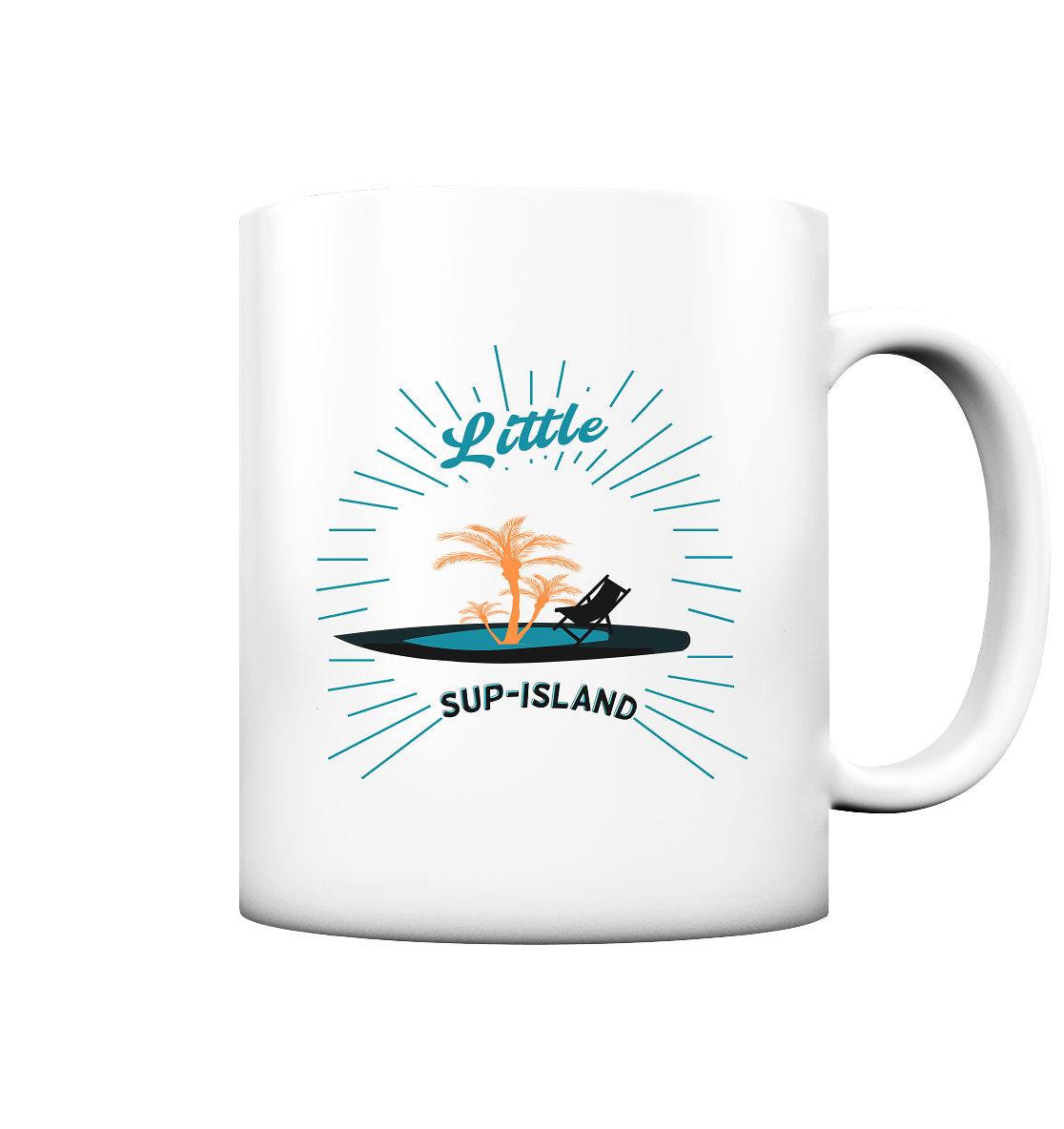 Little SUP-Island - Tasse matt