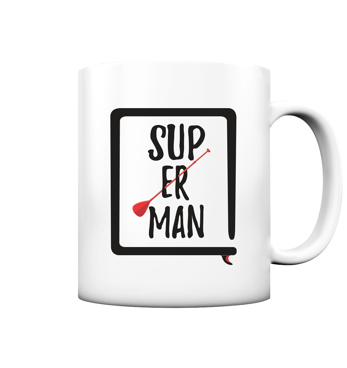 SUP ER MAN  - Tasse matt