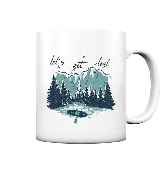 let´s get lost - Tasse matt