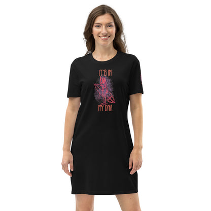 SUP-It´s in my DNA T-Shirt-Kleid aus organischer Baumwolle