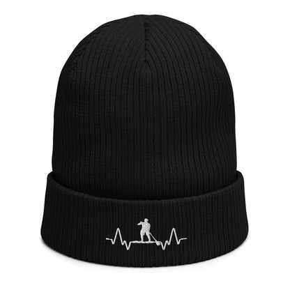 SUP Herzschlag Boy Bio-Beanie gesticktes Design